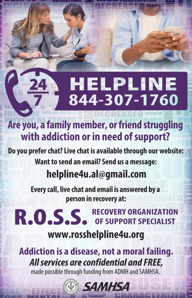 Helpline flyer